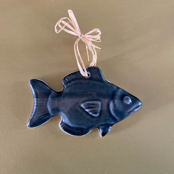 Green Decorative Clay Fish - Picture 2 of 5